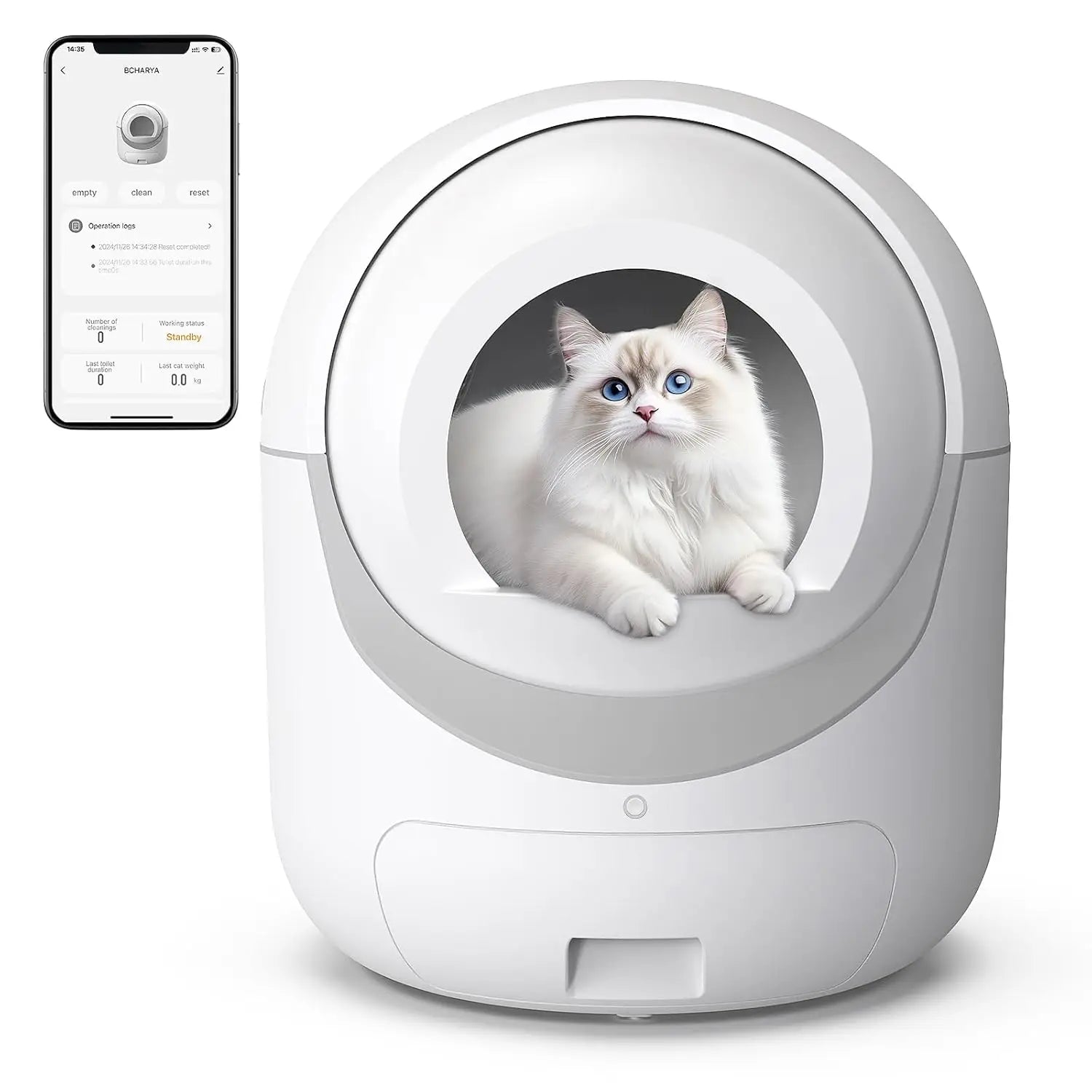 AutoClean Smart Cat Litter Station