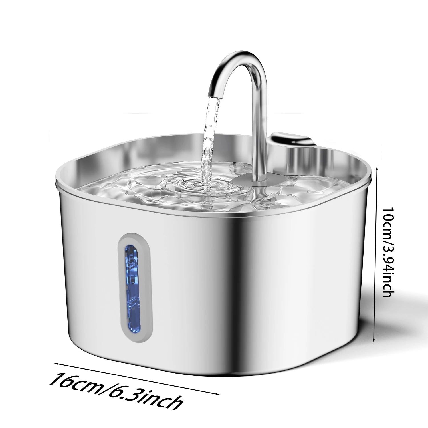 SteelFlow Automatic Pet Water Fountain