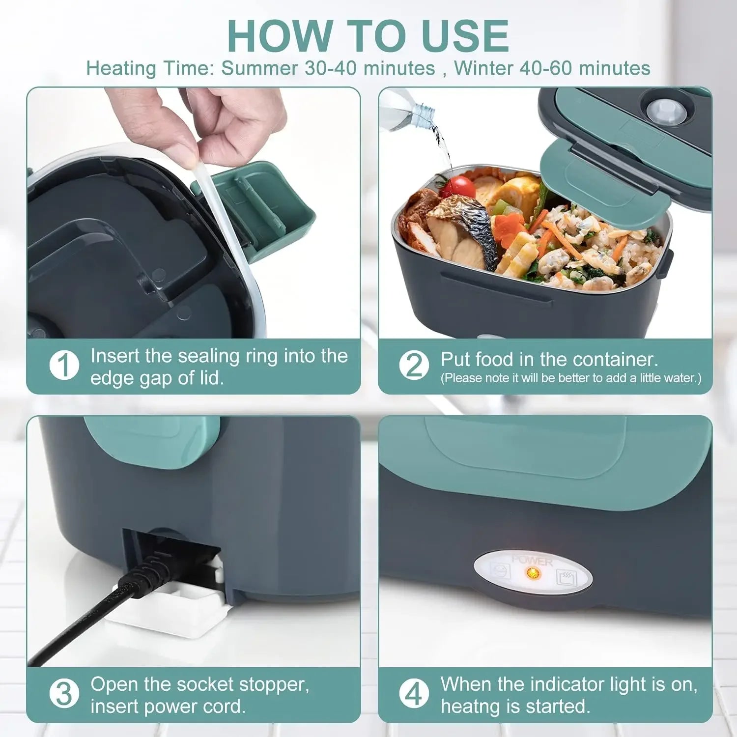 Portable Hot Meal Lunch Box