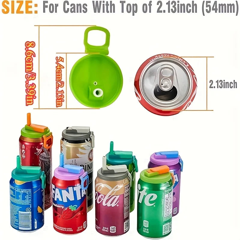 SipSeal Reusable Soft Drink Can Lid