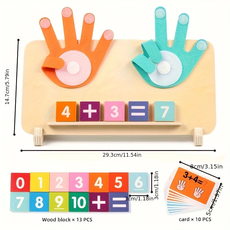 Count & Learn Wooden Board