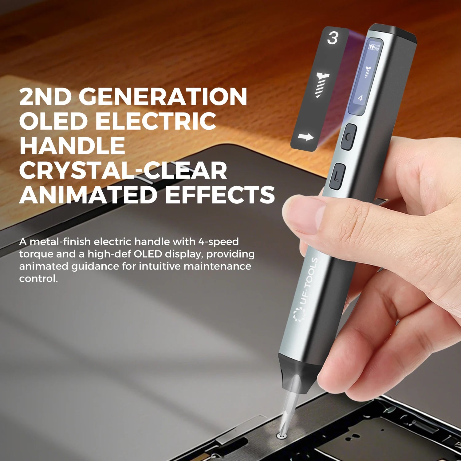 PrecisionGrip Cordless Electric Screwdriver Repair Kit