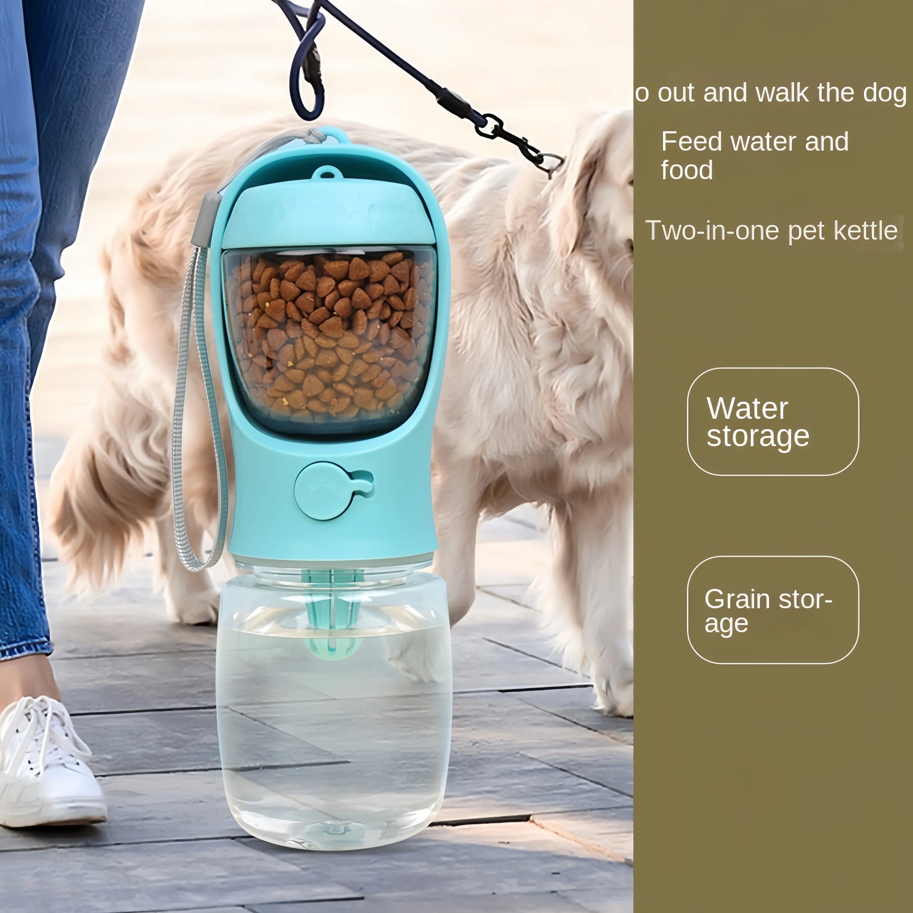 HydraSip Portable Pet Water Bottle