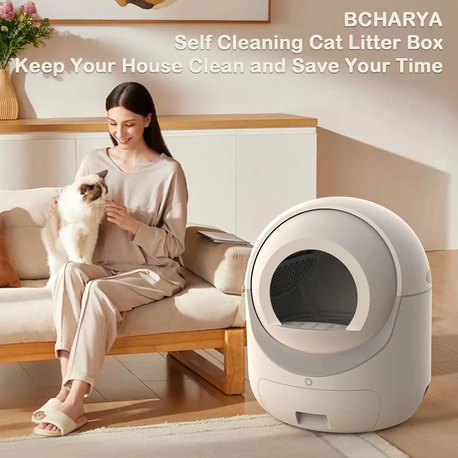 AutoClean Smart Cat Litter Station