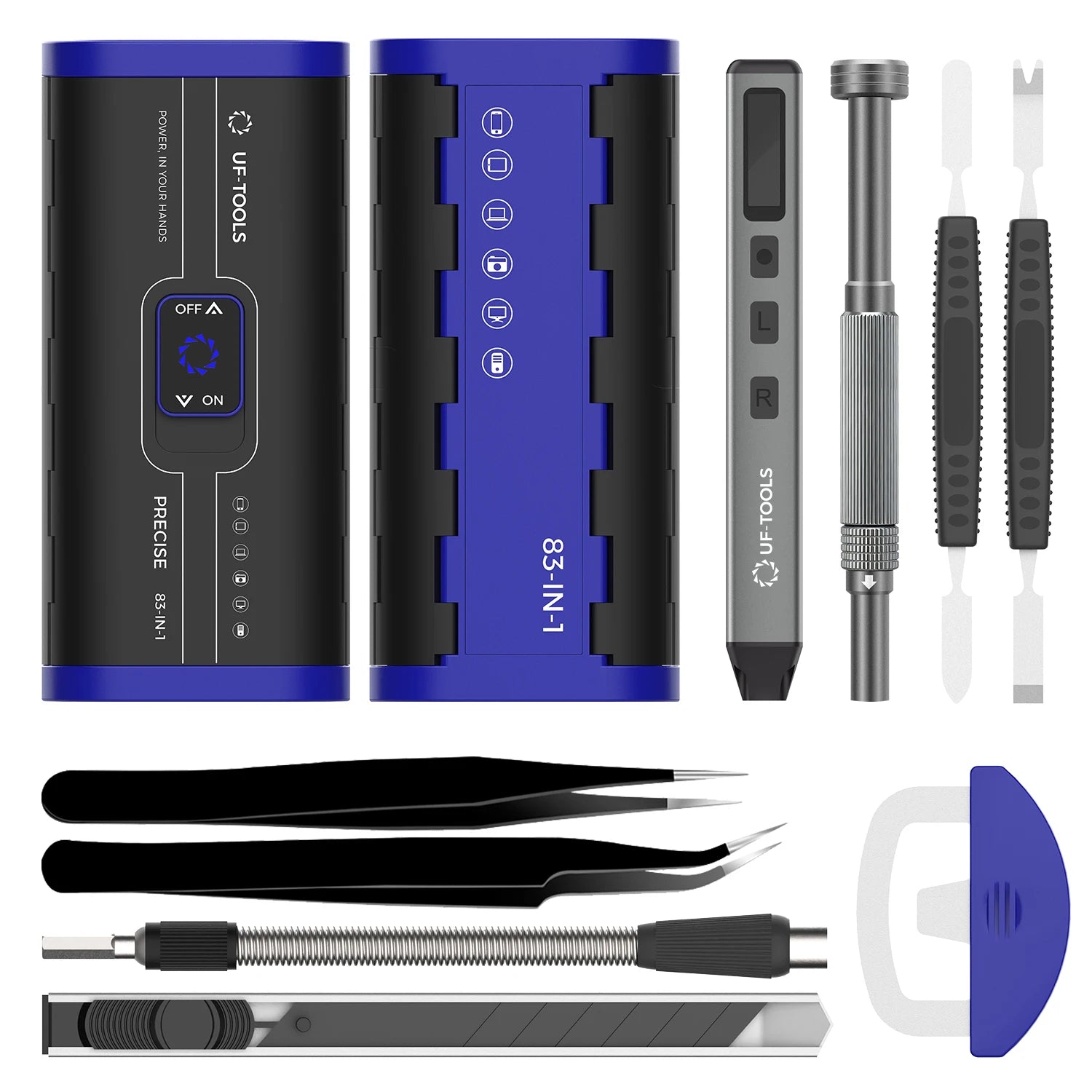 PrecisionGrip Cordless Electric Screwdriver Repair Kit