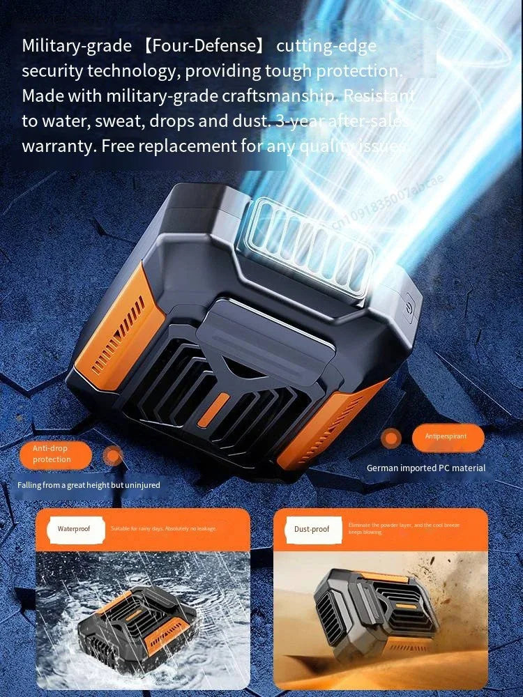 Pocket Clip Wearable Cooling Fan