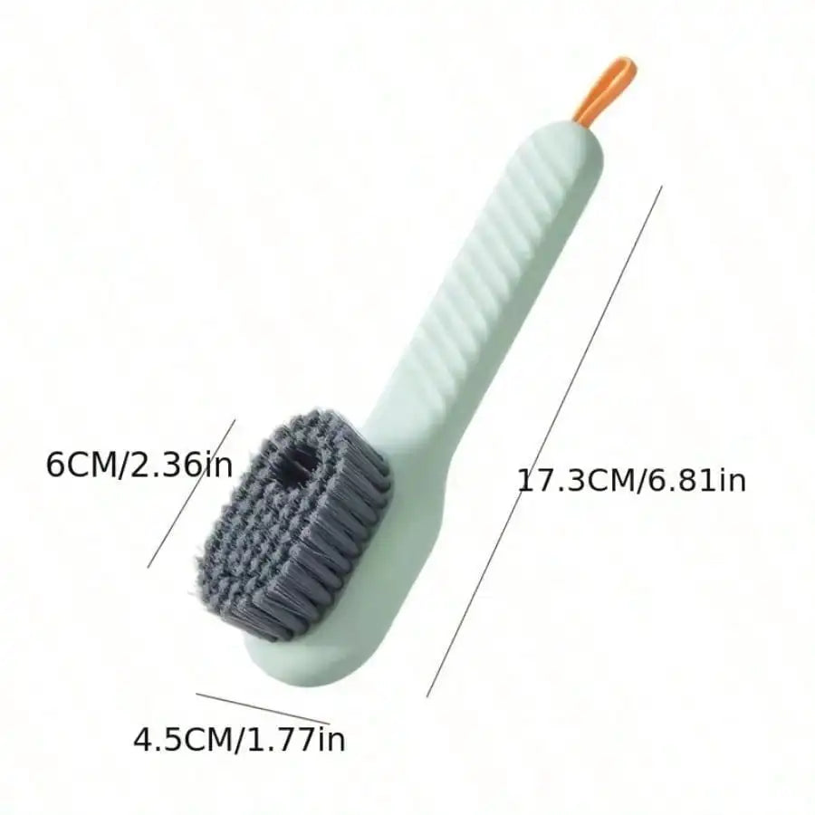 Green Soft Bristle Shoe Brush