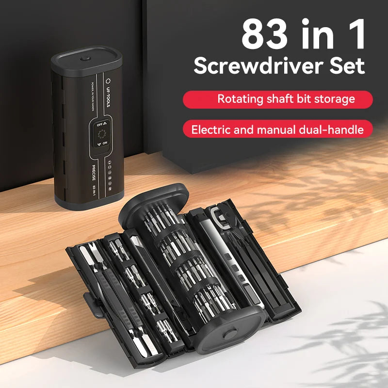 PrecisionGrip Cordless Electric Screwdriver Repair Kit