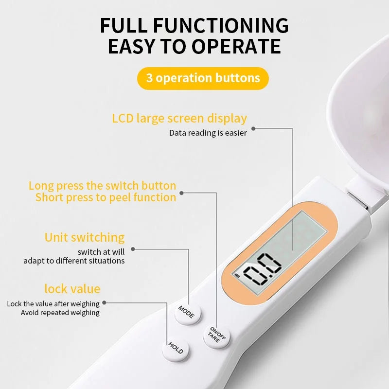 Precision Spoon Kitchen Scale Pro